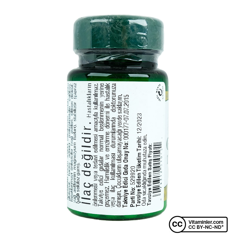 Nature's Bounty Zinc Gluconate 10 Mg 100 Tablet Vitaminler