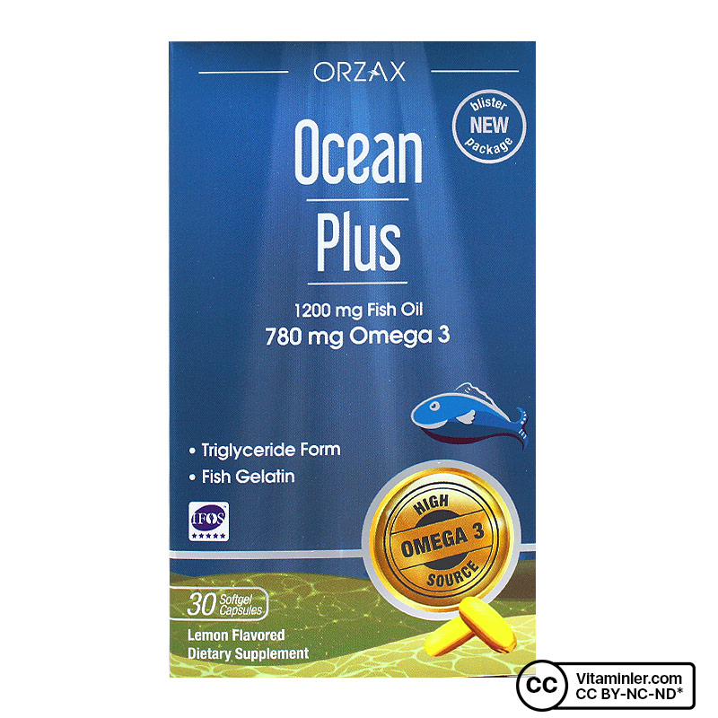 Ocean Plus Omega Mg Kaps L Vitaminler