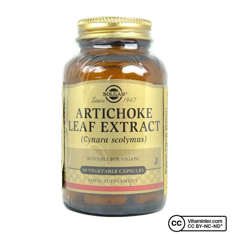 Solgar Artichoke Leaf Extract 60 Kapsül Vitaminler