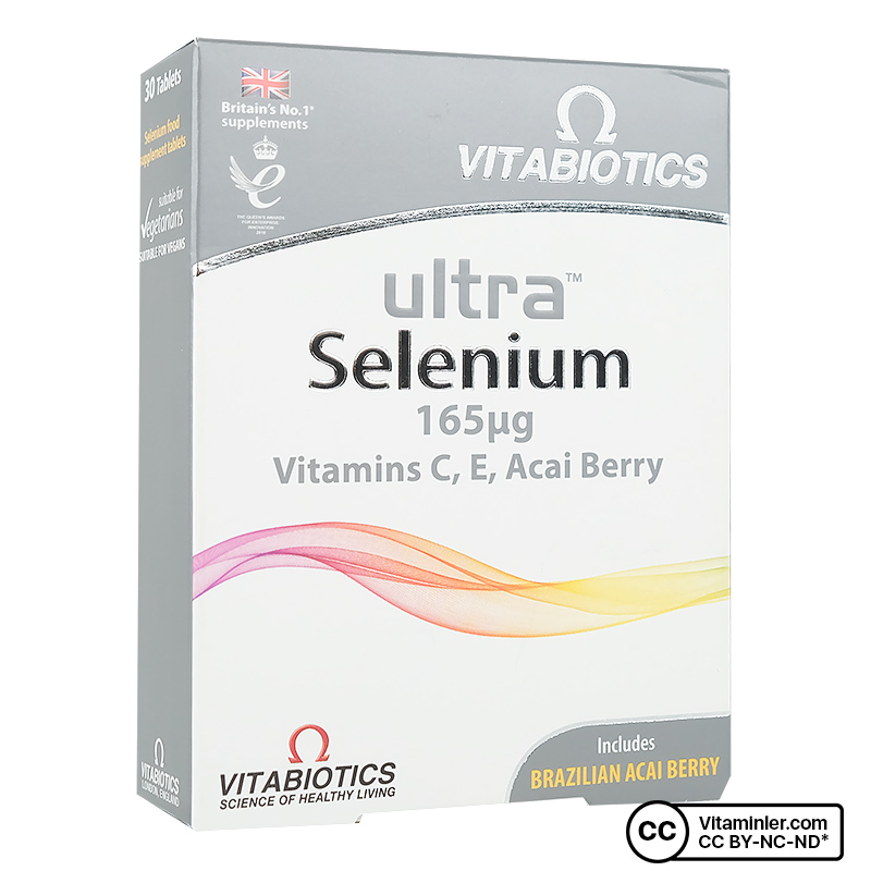 Vitabiotics Ultra Selenium 30 Tablet | Vitaminler