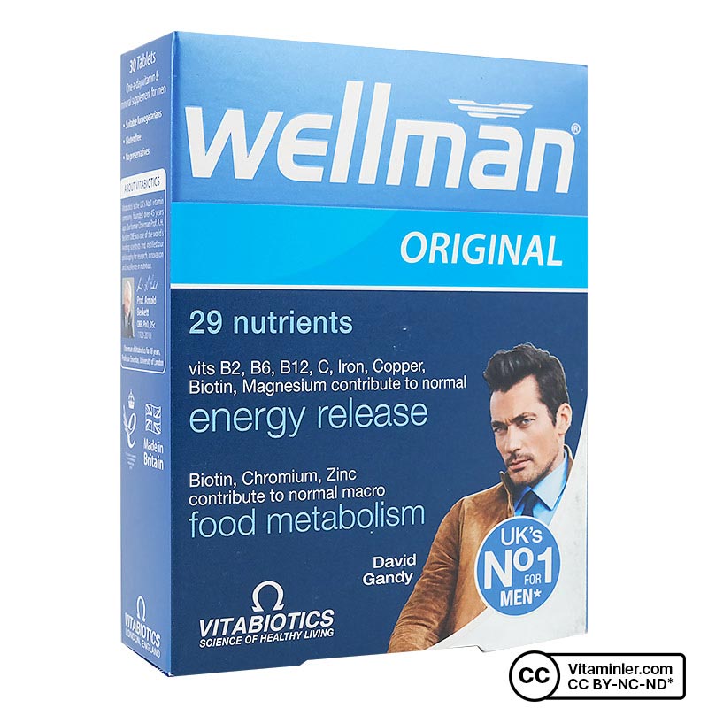 Vitabiotics Wellman Original Tablet Vitaminler