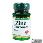 Nature's Bounty Zinc Gluconate 10 Mg 100 Tablet