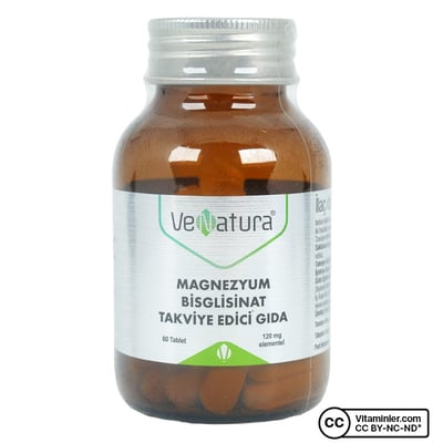 Venatura Magnezyum Bisglisinat 60 Tablet