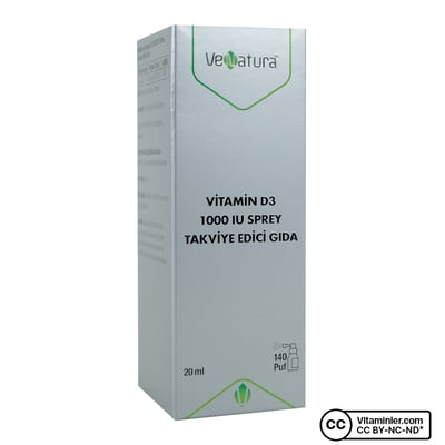 Venatura Vitamin D3 1000 IU 20 mL Sprey